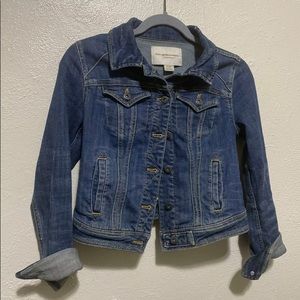 Anthropologie Pilcro denim jean Crop jacket Sz XSP